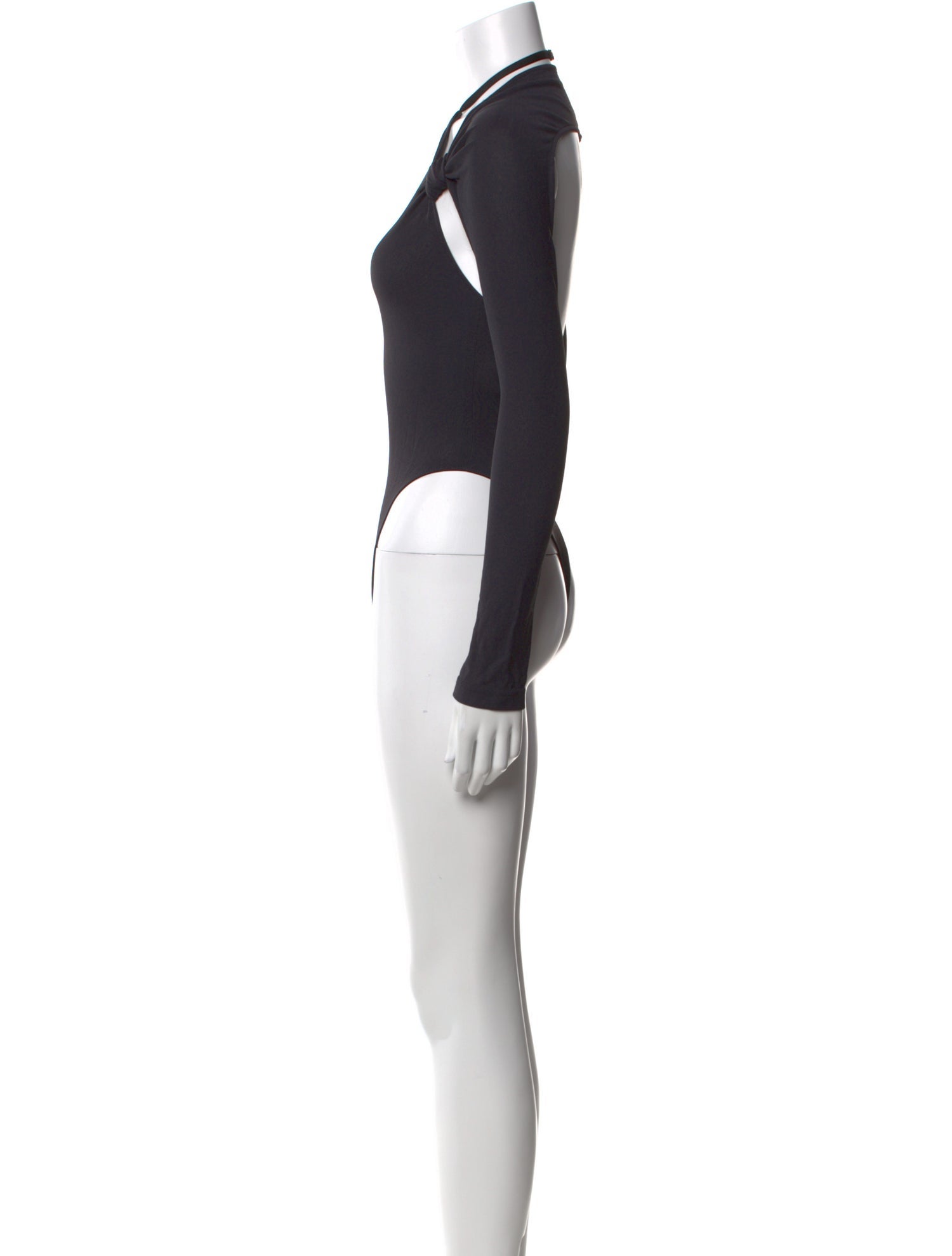 Jacquemus Square Neckline Long Sleeve Bodysuit